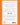 Book cover with text on an orange background