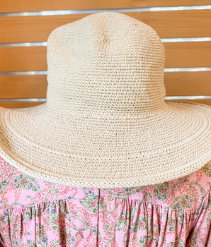 Crocheted Garden Hat