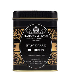 Smokey Black Bourbon Vanilla-Oak Tea Tin