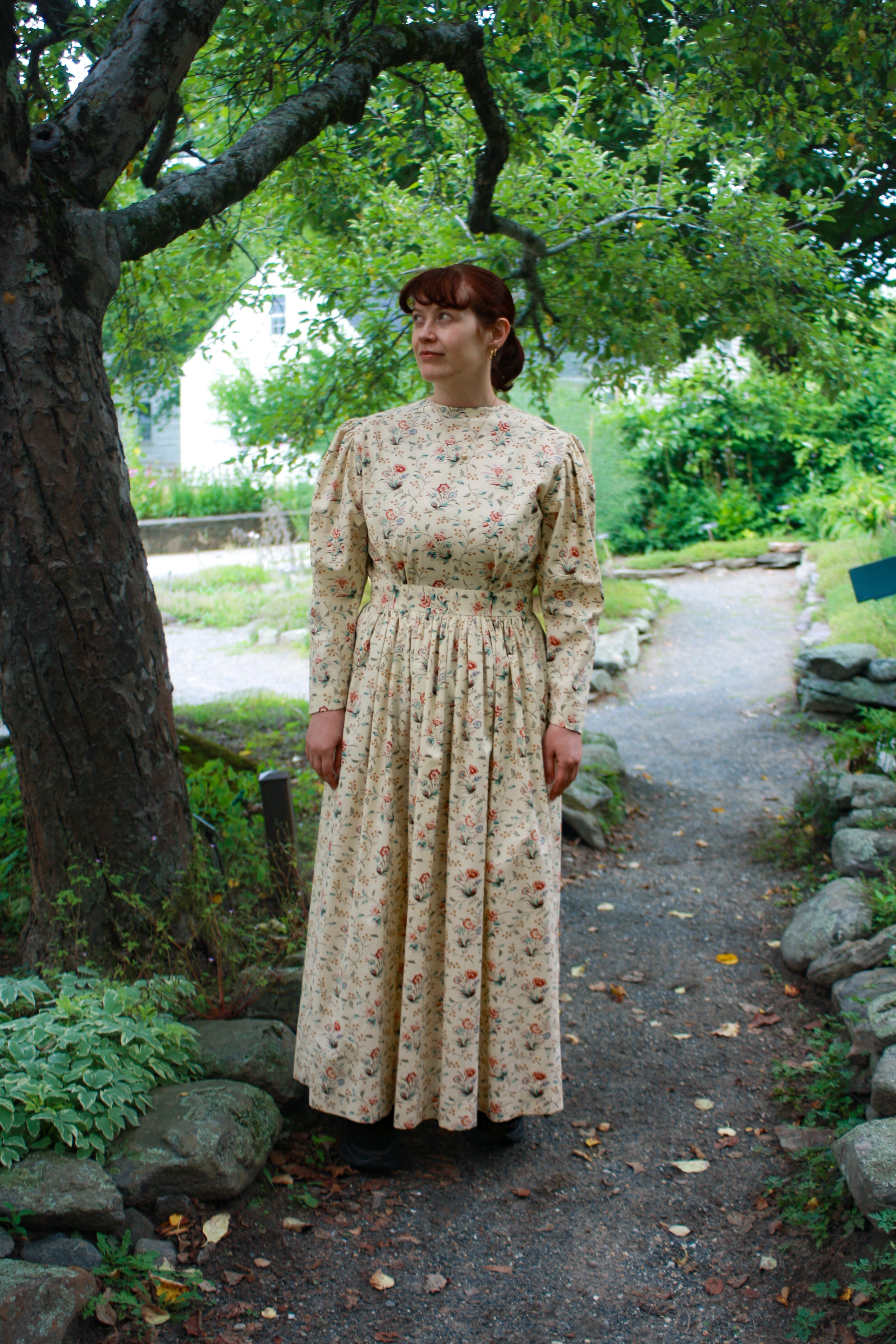 Old Sturbridge Village 19th Century Ladies Dress Old Sturbridge
