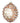 Pinecone Candle Holder Glass Ornament