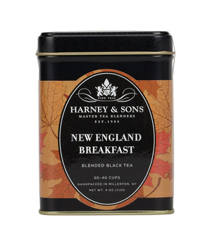 New England Breakfast Tea Tin