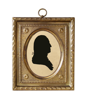 Framed George Washington Silhouette