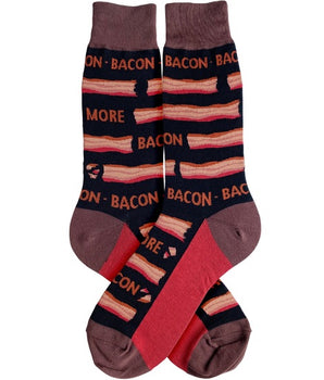 Men's "More Bacon" Tasteful Socks