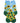 Socks with sunflower design on a white background