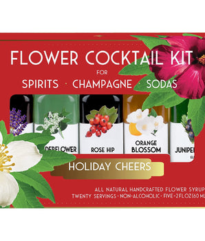 Festive Holiday Floral Cocktail Kit