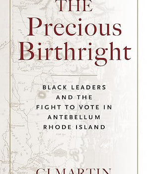 Book cover of 'The Precious Birthright' by C.J. Martin with a map background.