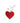 Heart Stained Glass Ornament
