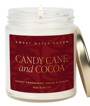 Candy Cane Cocoa Candle 9oz