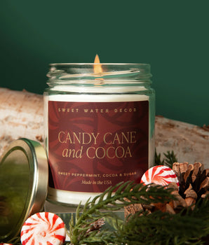 Candy Cane Cocoa Candle 9oz