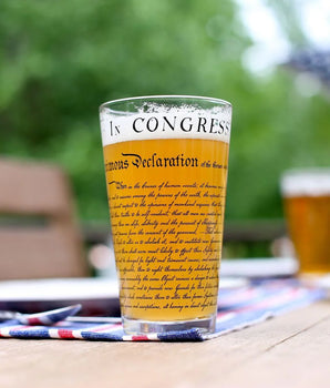 Declaration of Independence Pint Glass