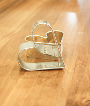Old Sturbridge Village Handmade Tin Heart Cookie Cutter