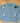 Blue Hand-Knit Sheep Applique Sweater