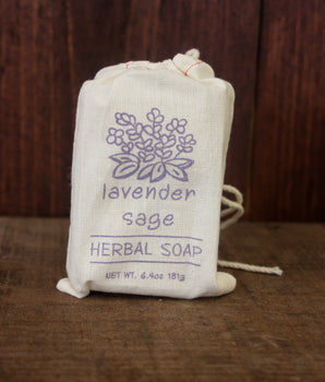 Lavender Sage Herbal Soap