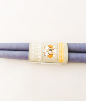 Lavender Taper 10-inch Candles Set of 2