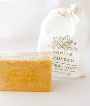 Vanilla Bourbon Herbal Soap