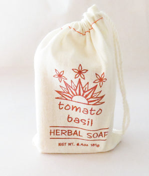 Tomato Basil Herbal Soap