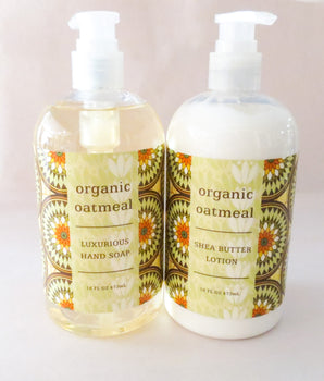 Organic Oatmeal Shea Butter Lotion or Hand Soap