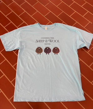Sheep & Wool cotton T-shirt Coggeshall Farm