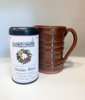 Old Sturbridge Village Holiday Blend Spiced Black Tea Tin