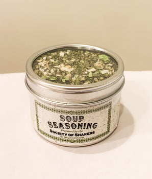 Soup Seasoning in a Tin Container
