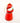 Patterned Santa Holding Presents Ornament