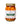 Jar of Olde Haven Garlic Honey Carrots Pickles on a white background