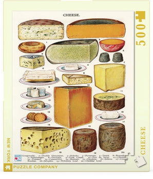 Collection of European Cheeses Puzzle