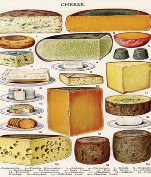 Collection of European Cheeses Puzzle