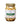 Jar of Olde Haven Farm pickled garlic on a white background