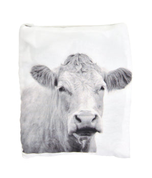 Black and White Farm Animal Lightweight Shopping Bag