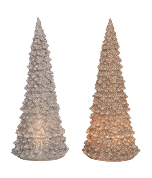 Glowing Sparkle Christmas Trees