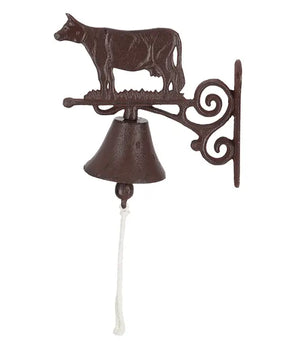 Cow Dinner Bell Cast Iron