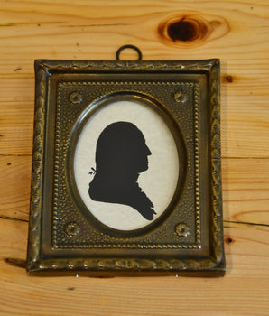 Framed George Washington Silhouette