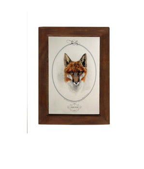 The Whimsical Fox Vintage Print