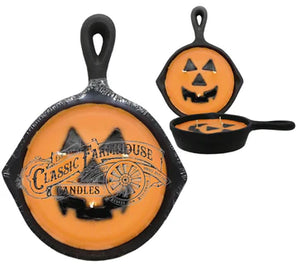 Jack O' Lantern Cast Iron Candle