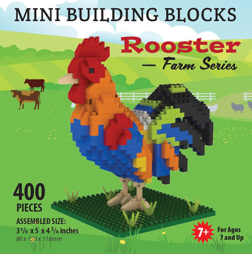 Rooster Mini Building Blocks – Old Sturbridge Village Store