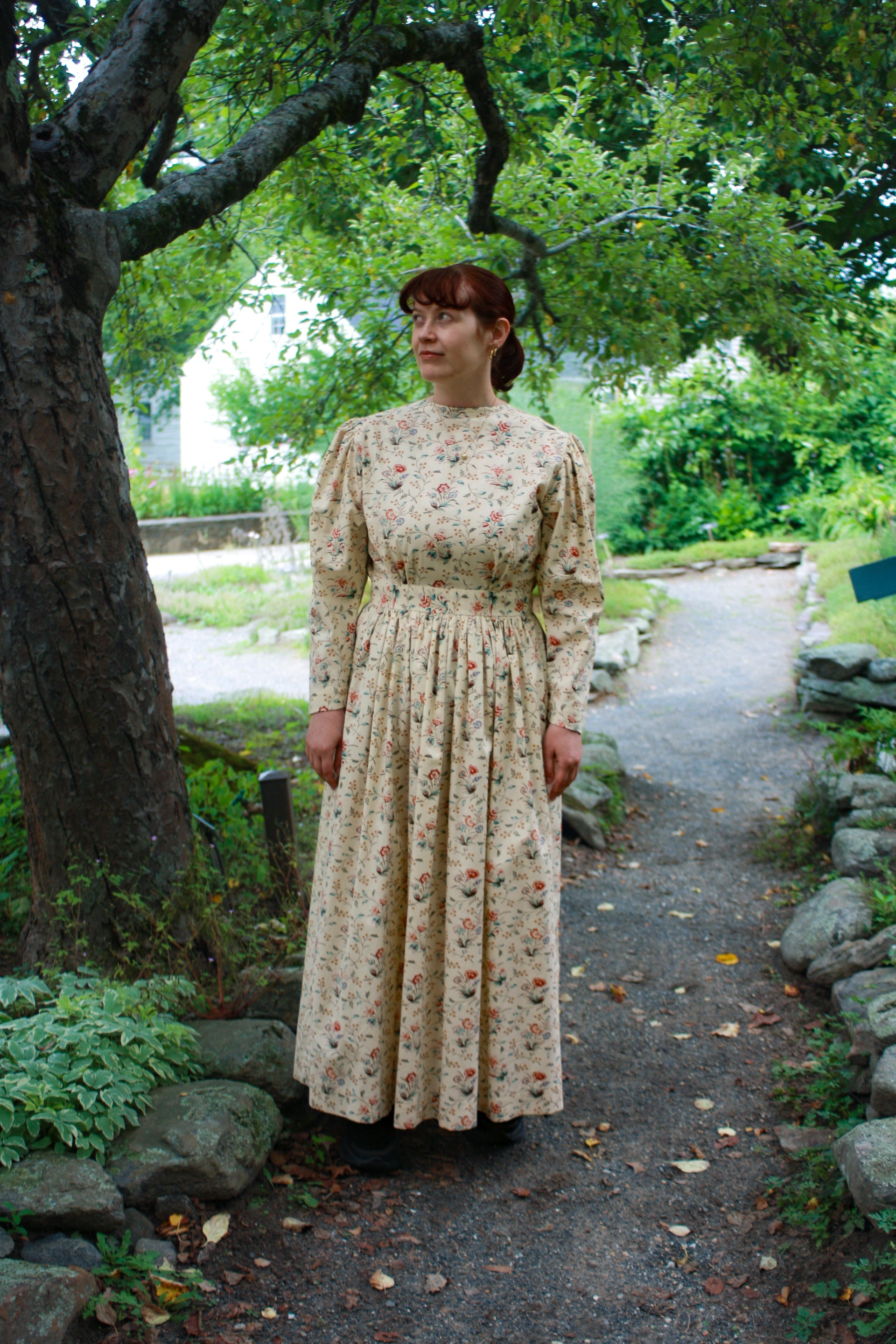 Old Sturbridge Village 19th Century Ladies Dress Small