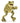 Plush frog toy on a white background