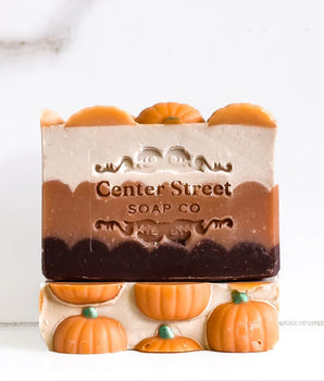 Pumpkin Spice Handmade Artisan Soap Bar