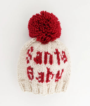 Hat Santa Baby Hand-Knit Beanie