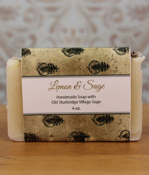 Old Sturbridge Village Lemon and Sage Bar Soap