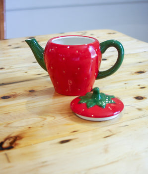 Strawberry Personal Teapot