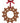 Gingerbread Man Felt Christmas Wreath